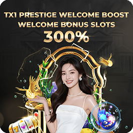 TX1 Prestige Welcome Boost 300% Welcome Bonus Slots