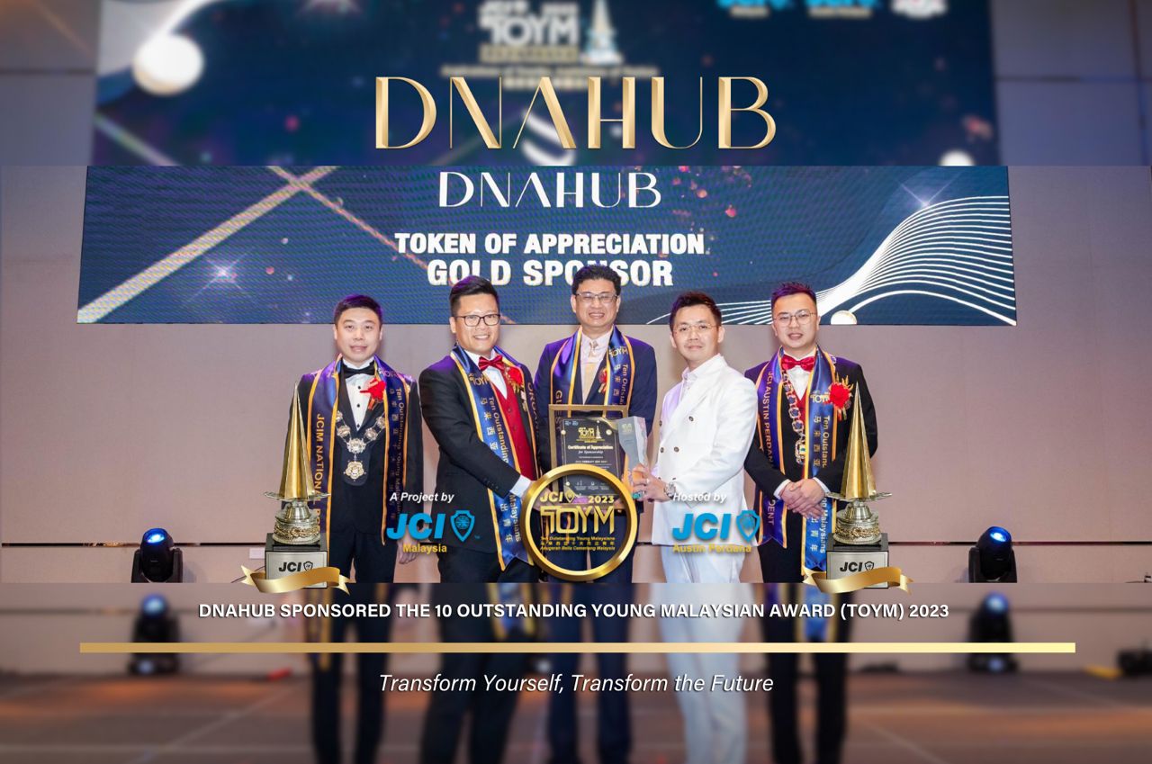 [BUSINESS] DNAHUB SPONSORED THE 10 OUTSTANDING YOUNG MALAYSIAN AWARD (TOYM) 2023