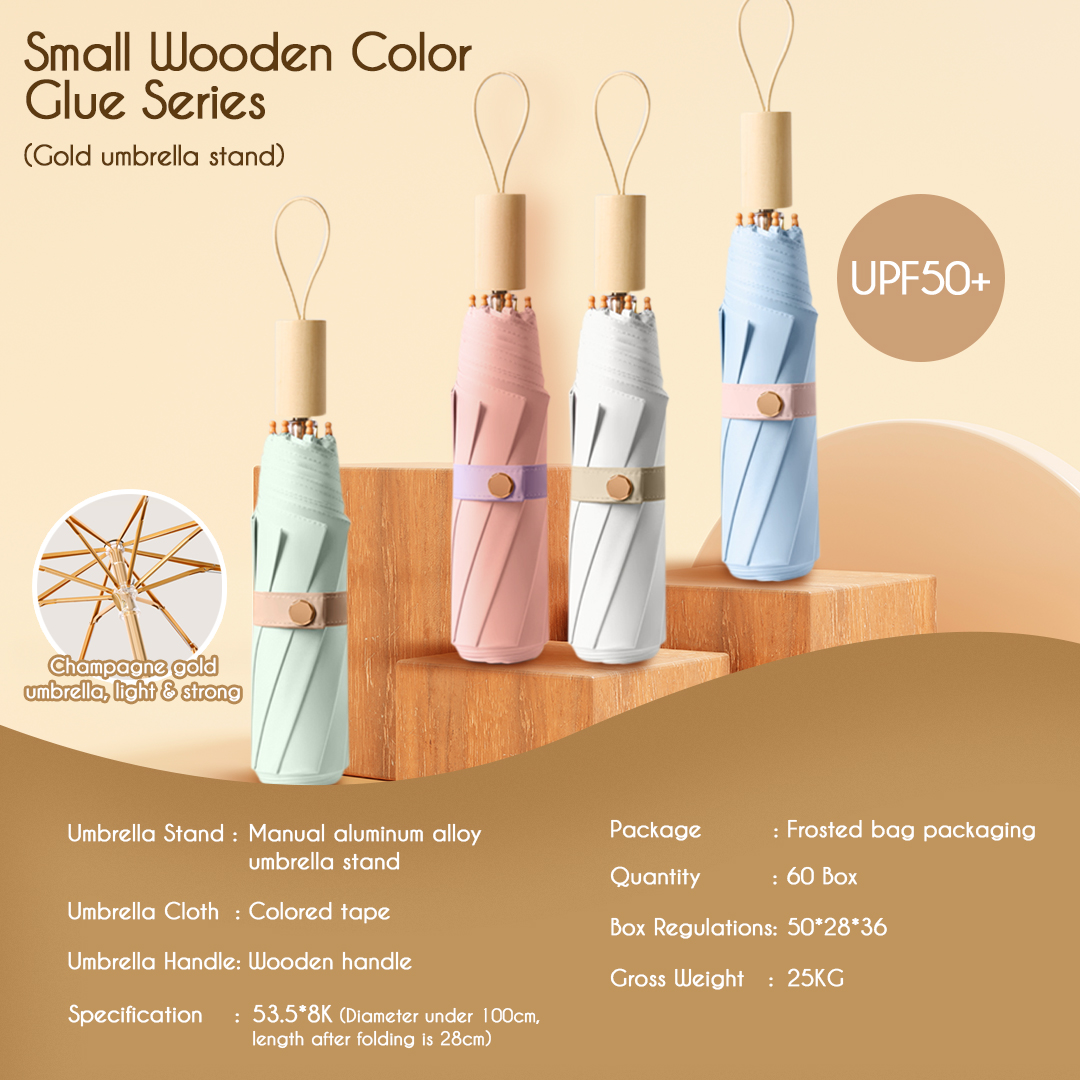 Small Wooden Color Glue Series